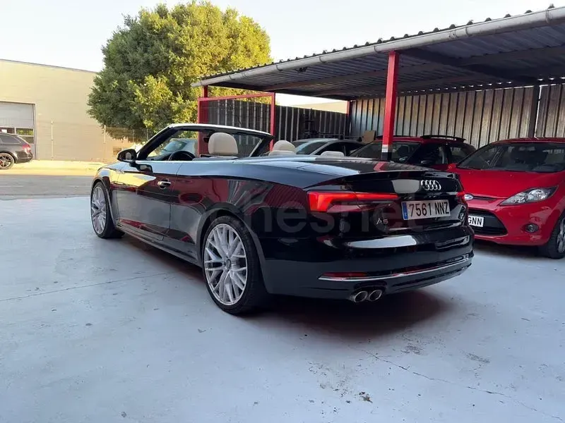 Usado Audi A5 Cabriolet 190 CV (139 kW) 2017 Negro Descapotable