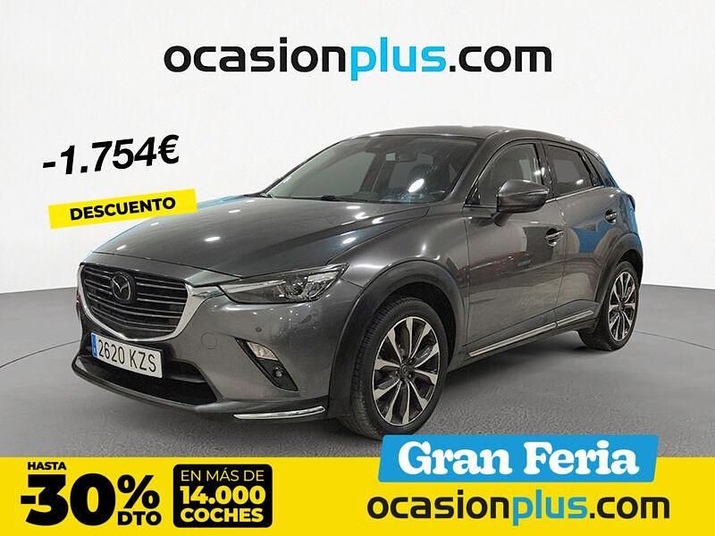 Gris Usado 2019 Mazda CX-3 SUV | 19.300 € (Un poco caro) - Imagen 1/4