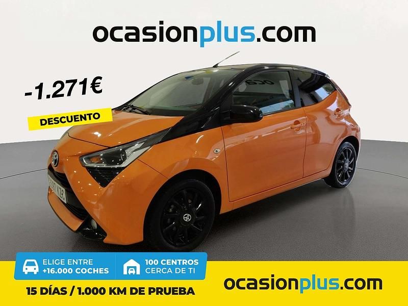 Naranja Usado 2019 Toyota Aygo X-cite Utilitario | 13.990 € - Imagen 1/4