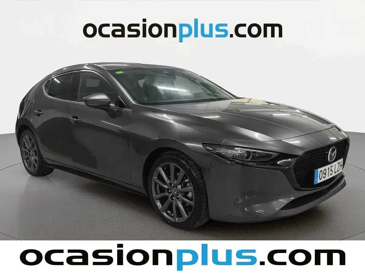 Usado Mazda 3 122 CV (89 kW) 2022 Gris Utilitario