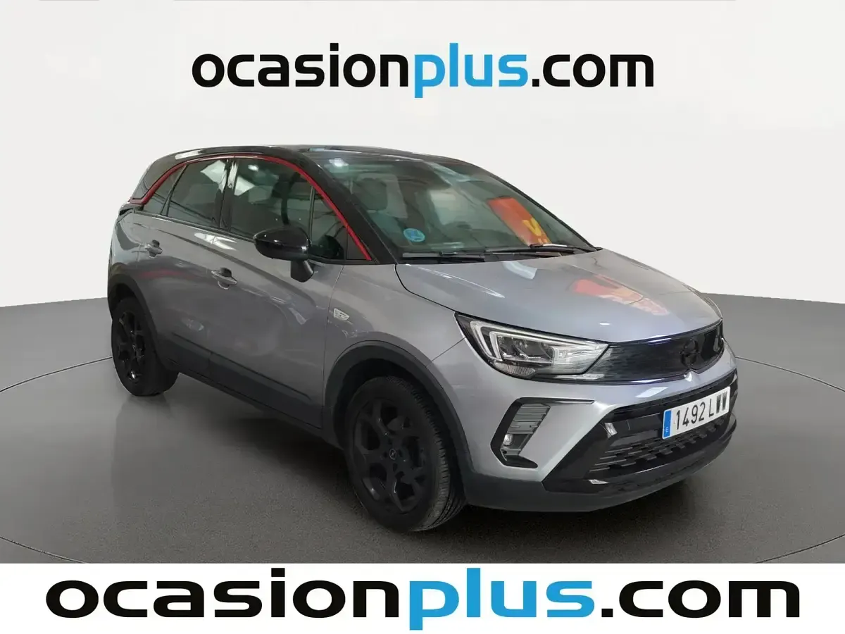 Usado Opel Crossland GS Line 130 CV (95 kW) 2022 Gris SUV