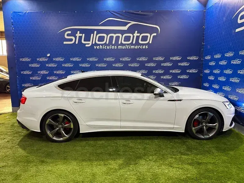 Usado Audi A5 Sportback S-Line 163 CV (119 kW) 2021 Blanco Utilitario