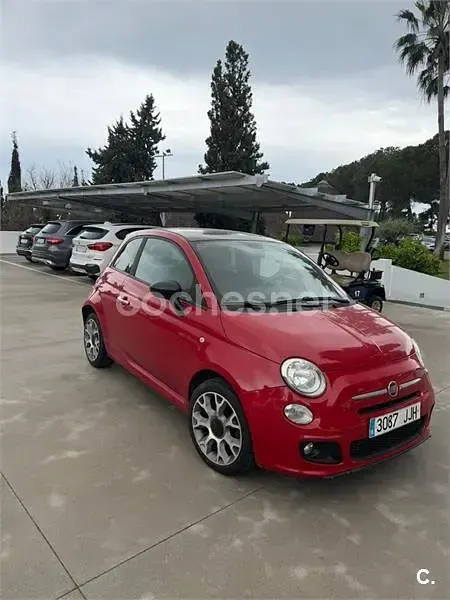 Usado Fiat 500 S 69 CV (50 kW) 2015 Rojo Berlina