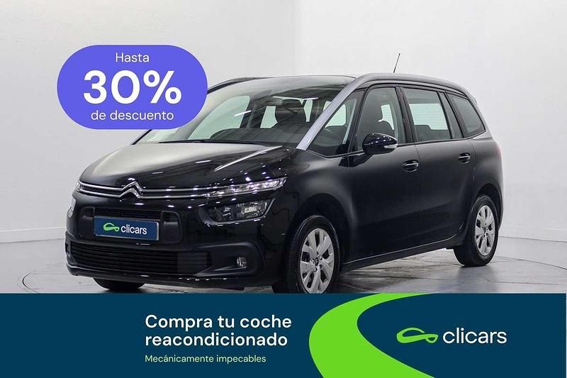 Usado Citroën C4 SpaceTourer Live 131 CV (96 kW) 2018 Negro Monovolumen
