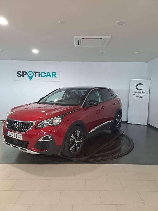 Rojo Usado 2019 Peugeot 3008 Allure Monovolumen | 14.490 € (Precio justo) - Imagen 1/4