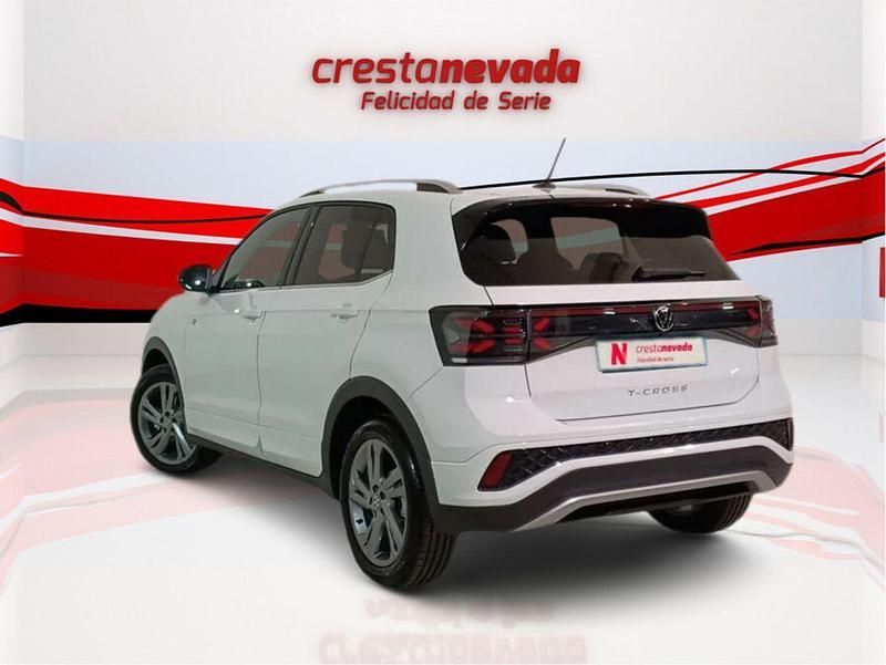 Usado VW T-Cross R-line 116 CV (85 kW) 2024 Blanco SUV