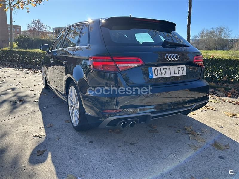 Używany Audi A3 S-Line 150 KM (110 kW) 2017 Czarny Sedan/Limuzyna