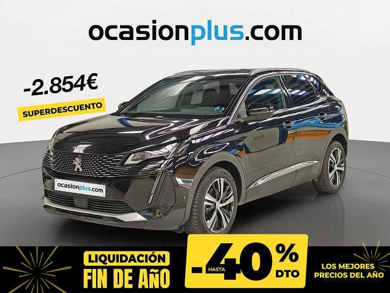Negro Usado 2024 Peugeot 3008 GT SUV | 25.690 € (Precio justo) - Imagen 1/4