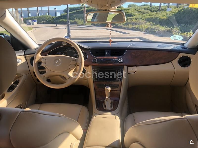 Usado Mercedes CLS350 292 CV (214 kW) 2006 Negro Berlina