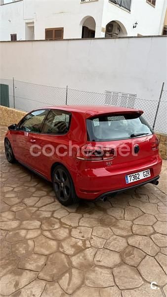 Usado VW Golf VI GTI 210 CV (154 kW) 2010 Rojo Utilitario
