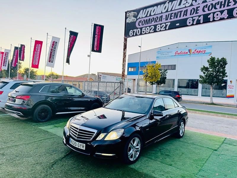 Usado Mercedes E350 Avantgarde 265 CV (194 kW) 2010 Negro Berlina