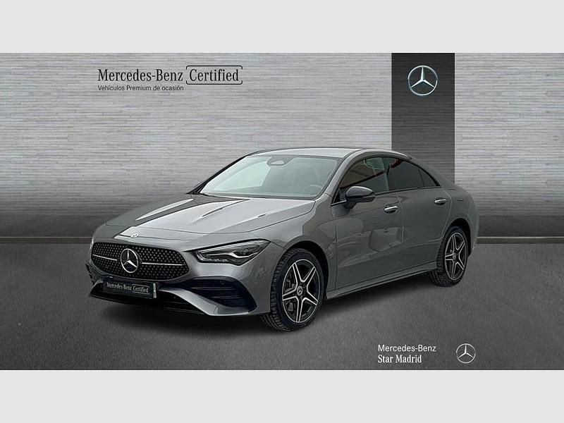 Gris Usado 2024 Mercedes CLA250e AMG line Berlina | 40.990 € - Imagen 1/4