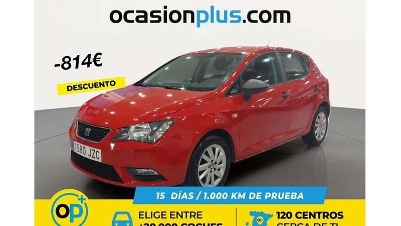 Usado Seat Ibiza Reference 75 CV (55 kW) 2017 Rojo Utilitario