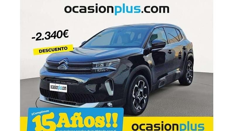 Negro Usado 2024 Citroën C5 Aircross SUV | 19.910 € (Buen precio) - Imagen 1/1