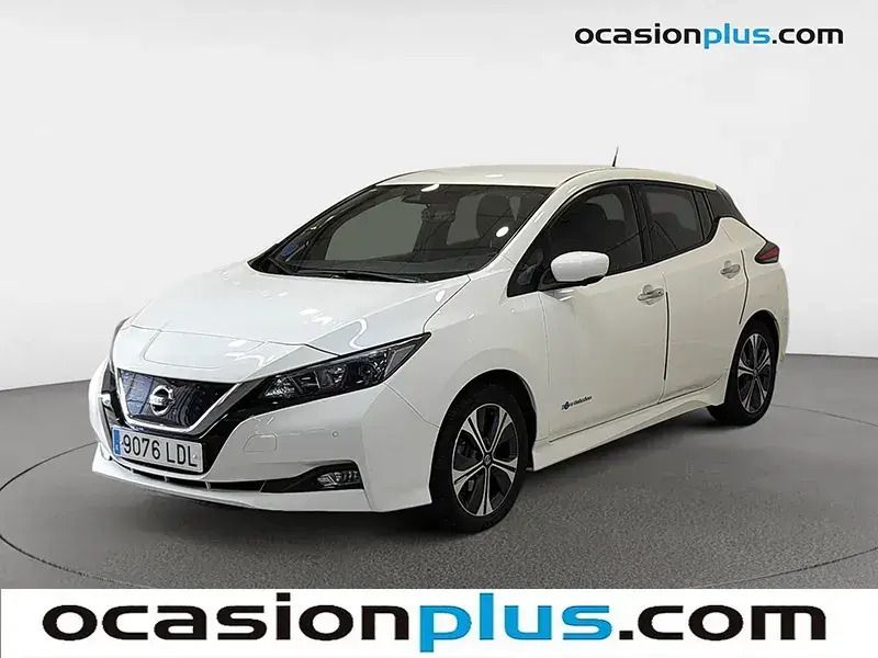 Blanco Usado 2019 Nissan Leaf N-Connecta Utilitario | 12.719 € (Precio justo) - Imagen 1/4