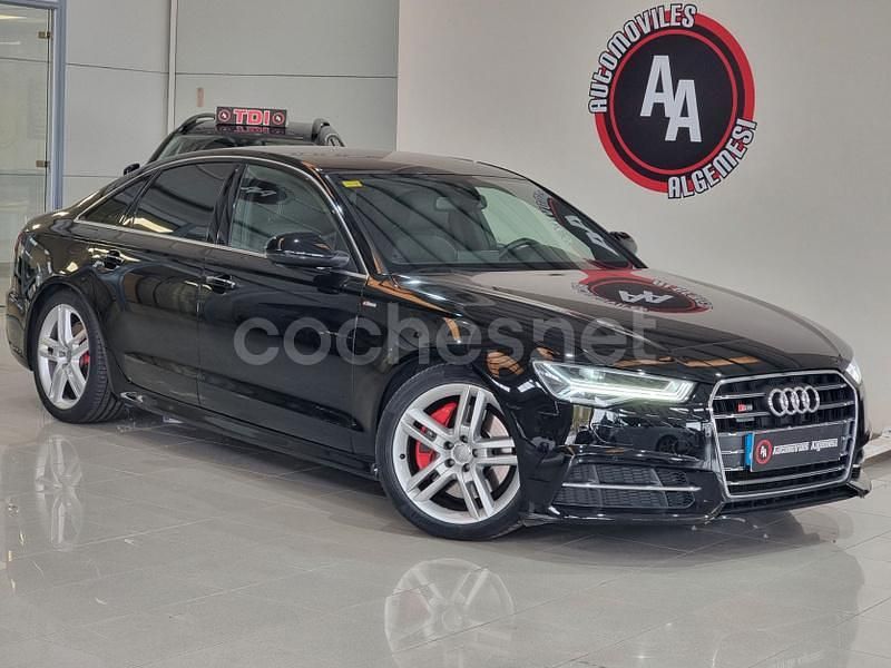Negro Usado 2016 Audi A6 S-Line Berlina | 25.990 € - Imagen 1/4