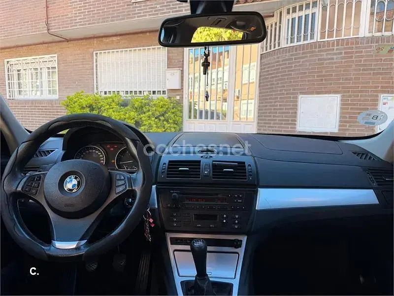 Usado BMW X3 150 CV (110 kW) 2008 Negro SUV