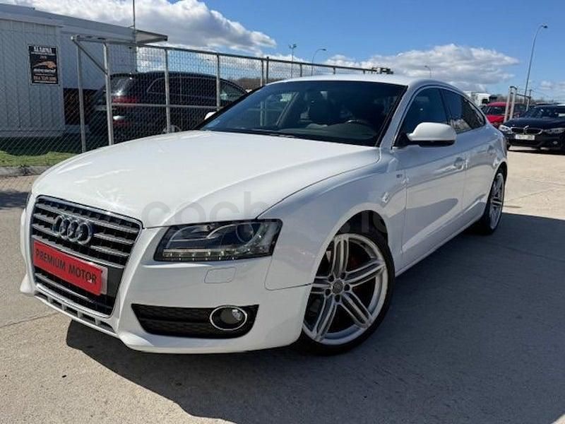 Usado Audi A5 Sportback Premium 180 CV (132 kW) 2010 Blanco Utilitario