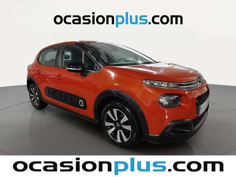 Usado Citroën C3 Feel 82 CV (60 kW) 2017 Naranja Utilitario