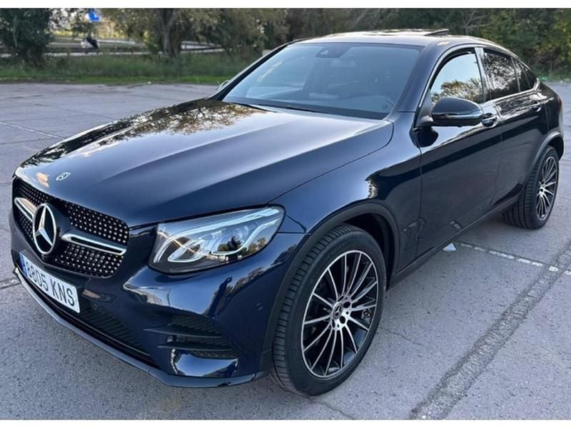Azul Usado 2018 Mercedes GLC220 Coupe | 37.900 € (Precio justo) - Imagen 1/4