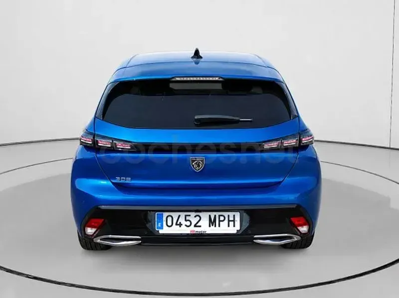 Usado Peugeot 308 Allure 130 CV (95 kW) 2024 Azul Berlina