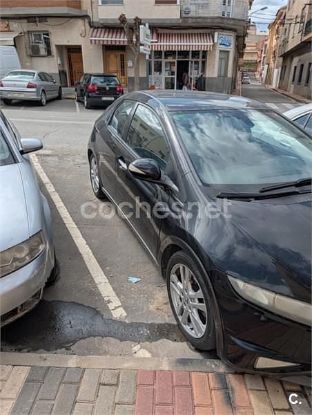 Usado Honda Civic Sport 140 CV (102 kW) 2009 Negro Berlina