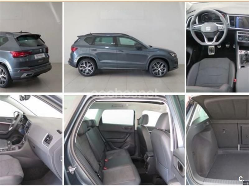 Usado Seat Ateca FR 150 CV (110 kW) 2021 Gris / plata SUV