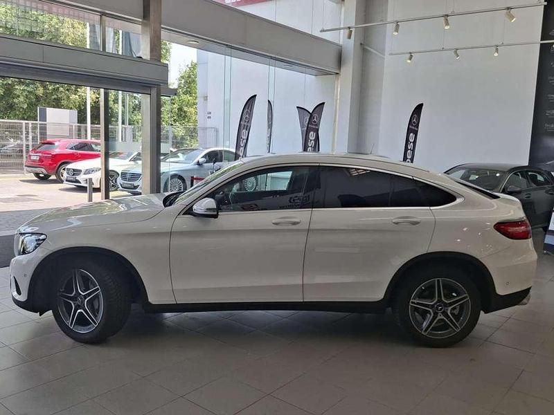 Usado Mercedes GLC220 170 CV (125 kW) 2018 Blanco Coupe