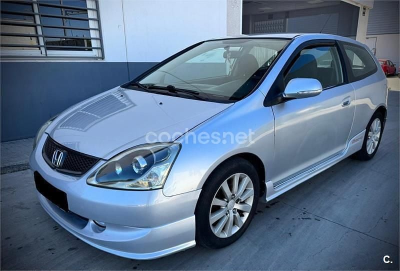 Usado Honda Civic Sport 100 CV (73 kW) 2004 Gris / plata Berlina