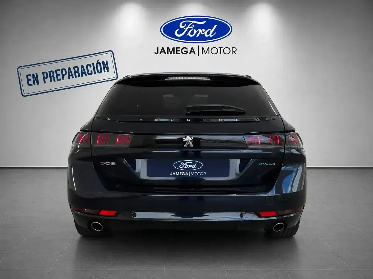 Usado Peugeot 508 SW GT 225 CV (165 kW) 2022 Negro Familiar