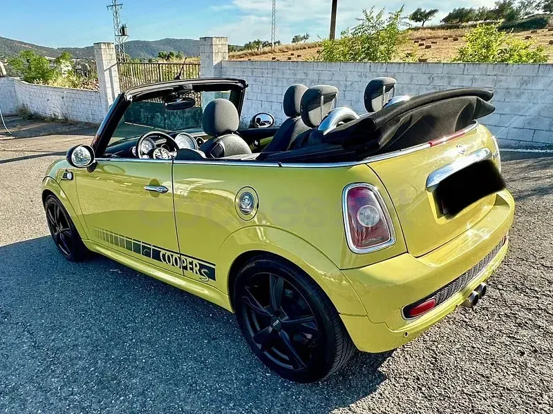 Usado Mini Cooper S Cabriolet 175 CV (128 kW) 2009 Amarillo Descapotable