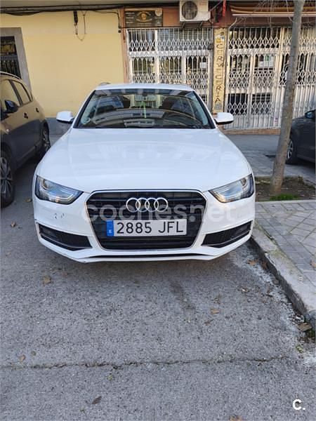 Usado Audi A4 S-Line 150 CV (110 kW) 2015 Blanco Familiar