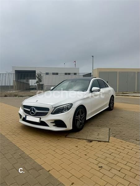 Usado Mercedes C220 170 CV (125 kW) 2018 Blanco Berlina