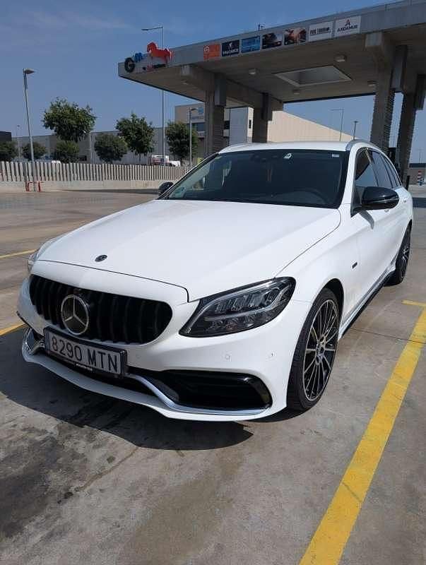 Usado Mercedes C300e 306 CV (225 kW) 2021 Blanco Berlina