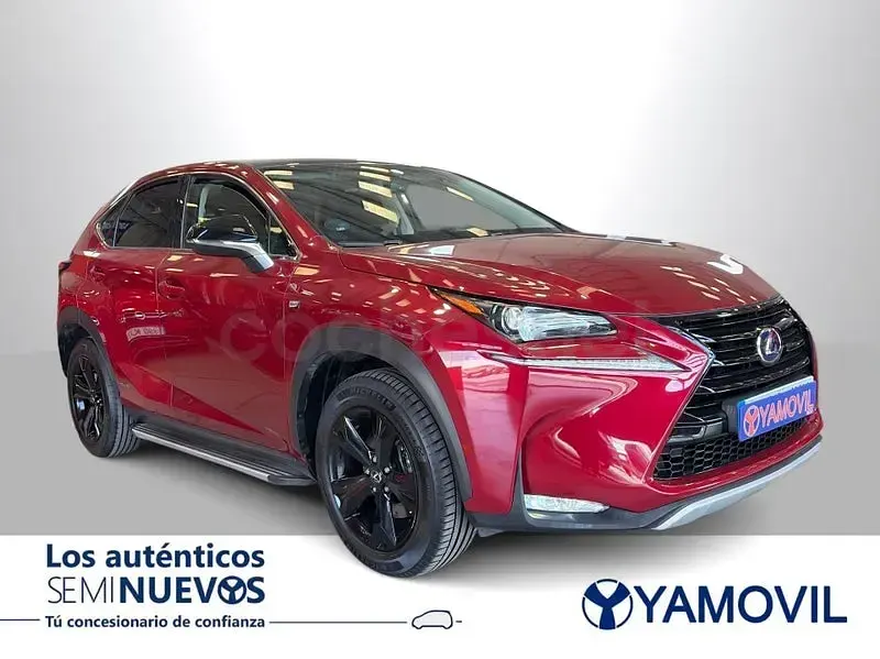Usado Lexus NX300h Sport Line 197 CV (144 kW) 2017 Rojo SUV
