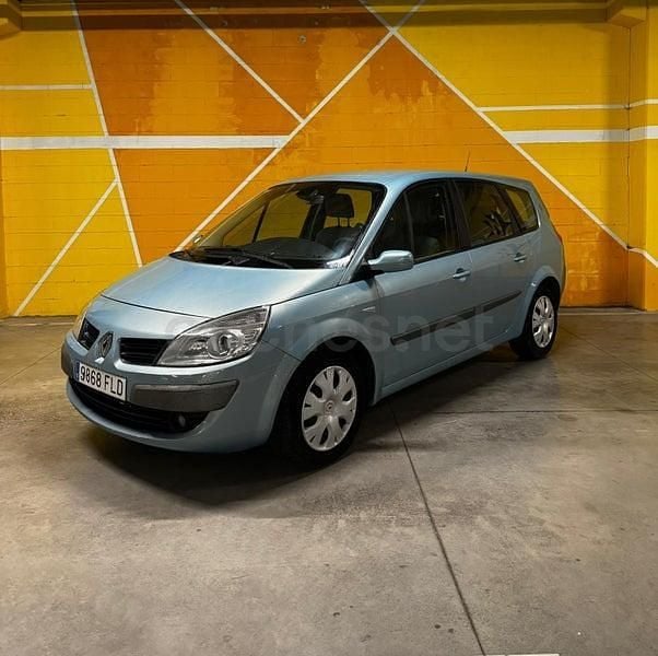 Usado Renault Grand Scénic II Dynamique 110 CV (80 kW) 2007 Azul Monovolumen