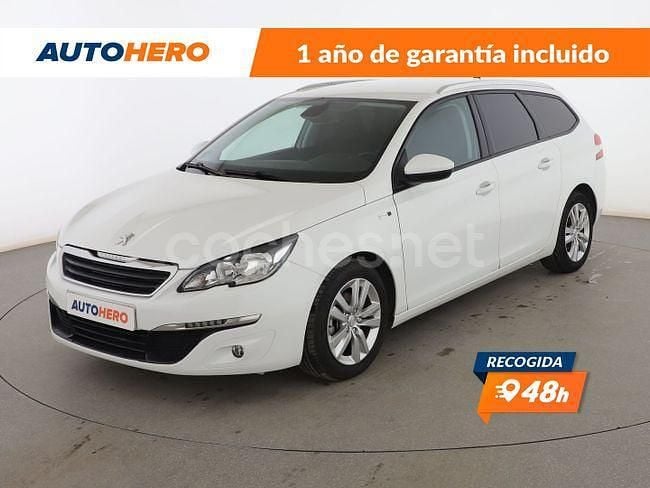 Blanco Usado 2017 Peugeot 308 Style Familiar | 9699 € (Precio justo) - Imagen 1/3
