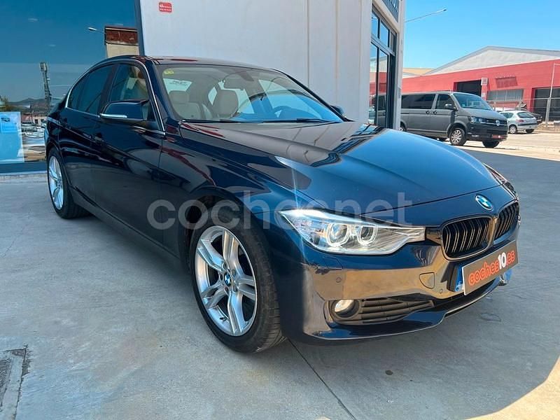 Usado BMW 320 Efficient Dynamics 163 CV (119 kW) 2015 Azul Berlina