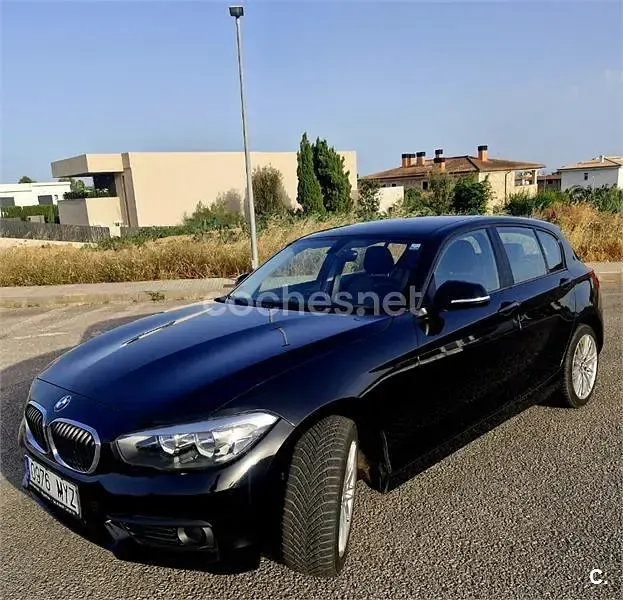 Usado BMW 116 136 CV (100 kW) 2015 Negro Utilitario