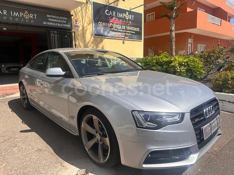 Gris / plata Usado 2016 Audi A5 Sportback S-Line Utilitario | 19.500 € (Precio justo) - Imagen 1/4