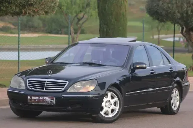 Usado Mercedes S500 306 CV (225 kW) 2000 Azul Berlina
