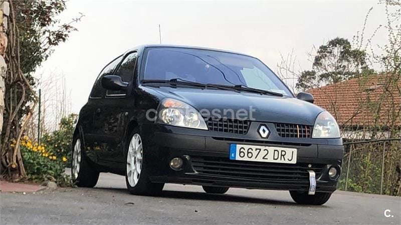 Negro Usado 2005 Renault Clio II Extreme Berlina | 3300 € (Precio justo) - Imagen 1/4