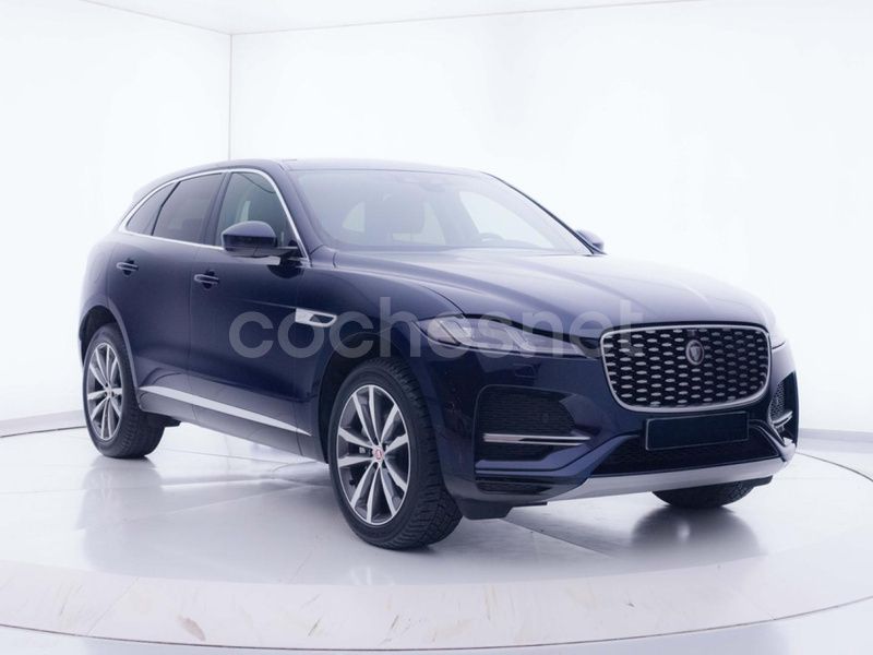 Usado Jaguar F-Pace SE 204 CV (150 kW) 2021 Azul SUV