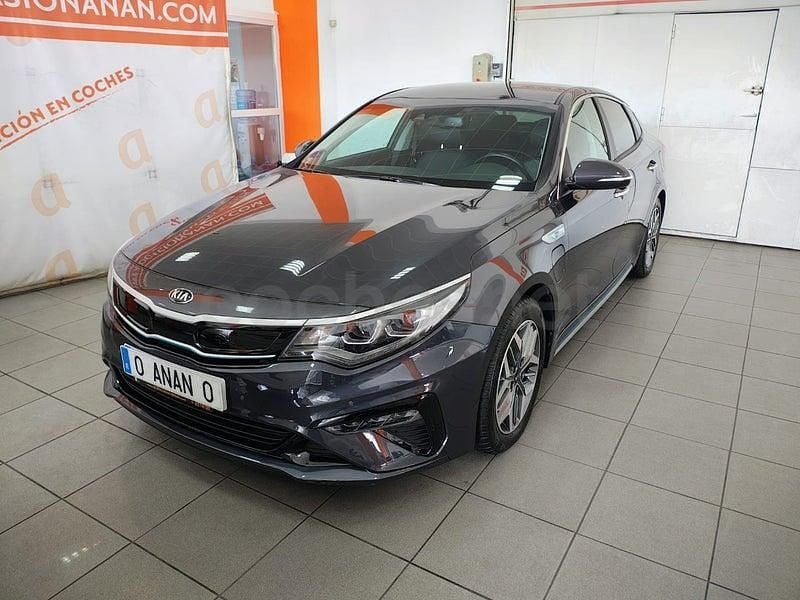 Usado Kia Optima Hybrid 205 CV (150 kW) 2018 Negro Berlina