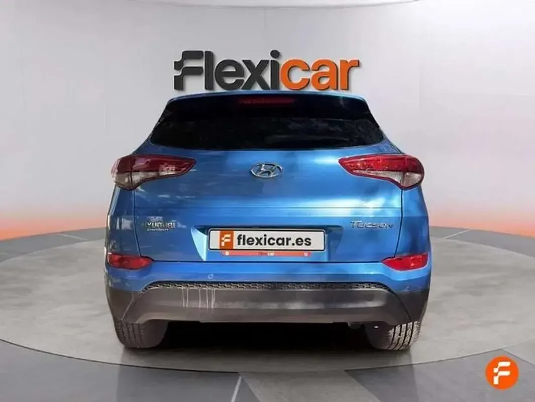 Usado Hyundai Tucson 132 CV (97 kW) 2018 Azul SUV