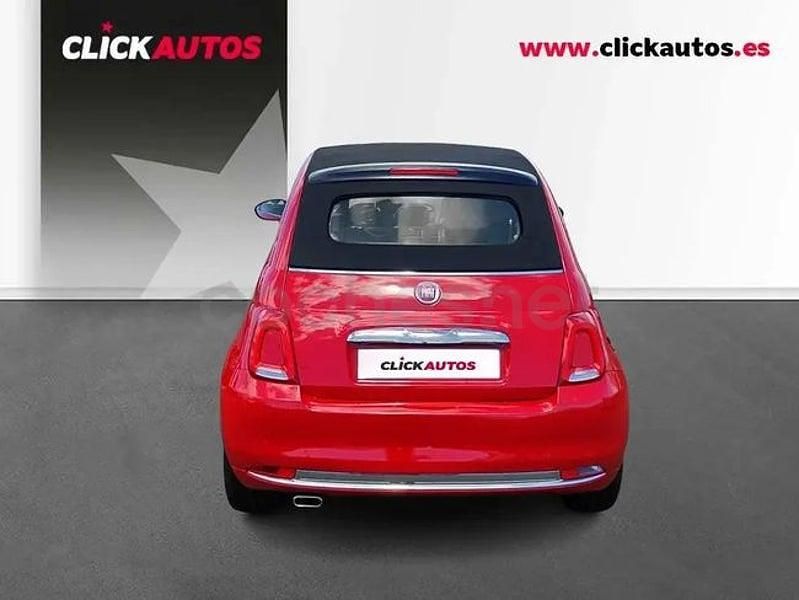Usado Fiat 500C Dolcevita 70 CV (51 kW) 2024 Rojo Descapotable