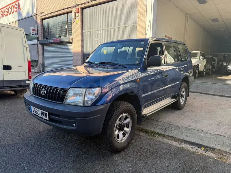 Usado Toyota Land Cruiser 125 CV (91 kW) 2001 Azul SUV
