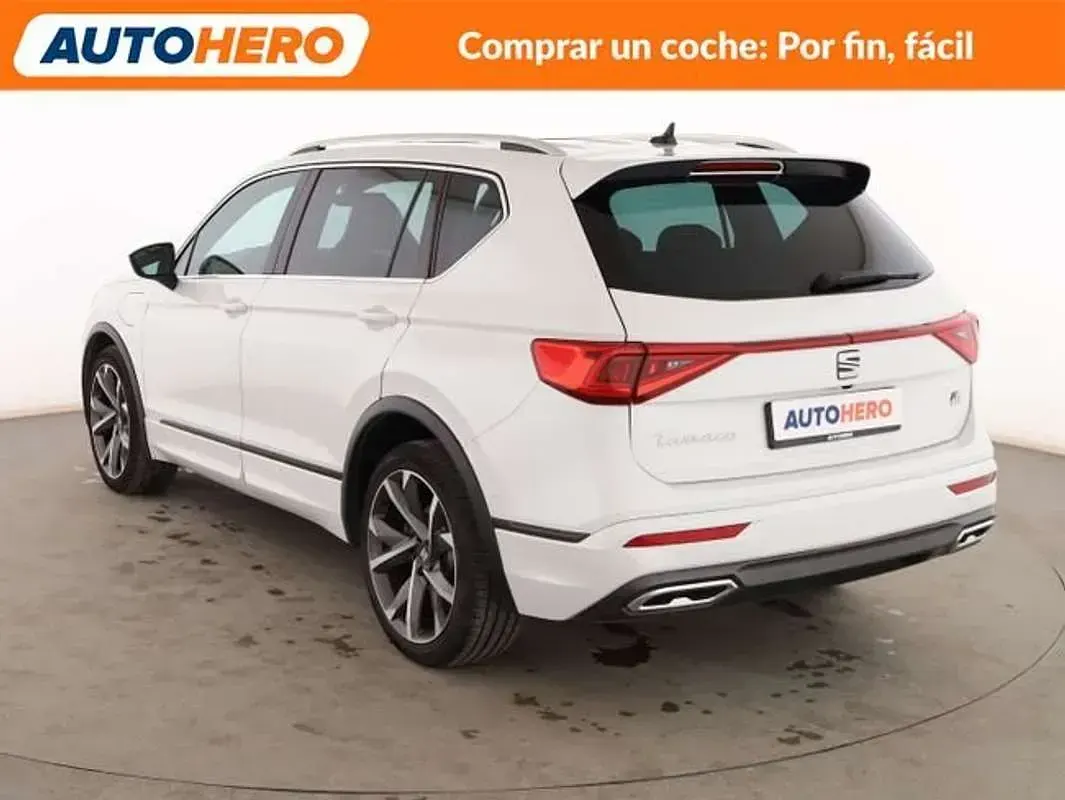 Usado Seat Tarraco FR 245 CV (180 kW) 2021 Blanco SUV