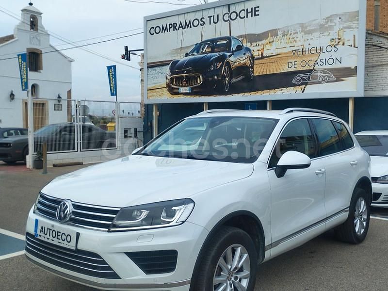 Blanco Usado 2016 VW Touareg R-line SUV | 22.990 € (Super precio) - Imagen 1/4
