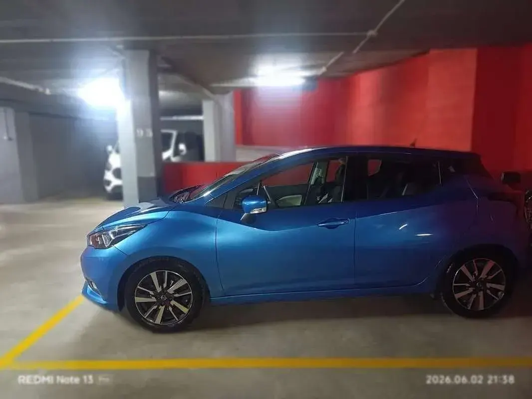 Usado Nissan Micra Acenta 101 CV (74 kW) 2019 Azul Utilitario